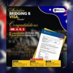 Bridging Visa B grant following an urgent processing request, supported by EMK Global.