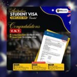 V.N.Y's Australian Student Visa grant to continue studying Tourism and Hospitality Management at AAPoly.